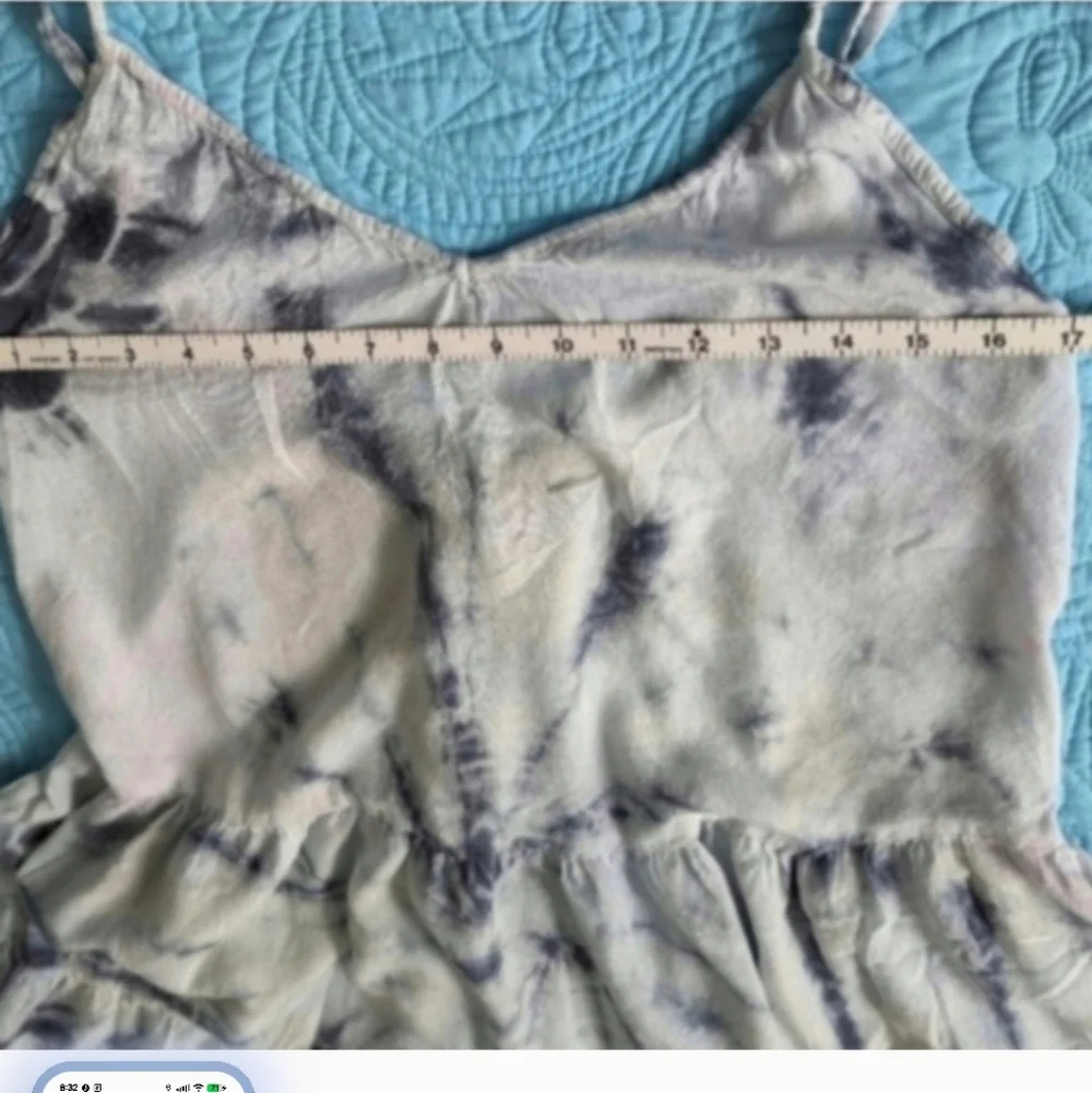 Raviya Blue Pink tie-dye swimsuit coverup dress sundress Boho - Picture 6 of 8